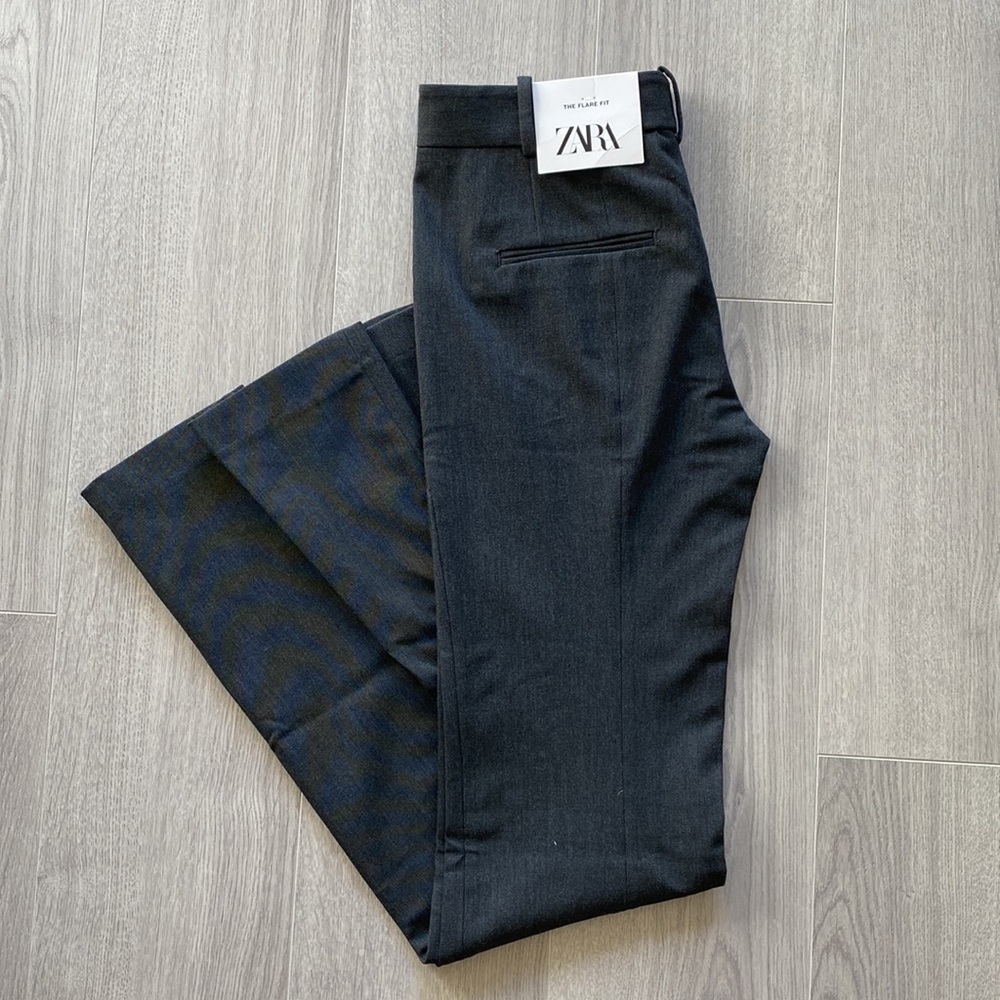 ZARA The Flare Fit Trouser Pant